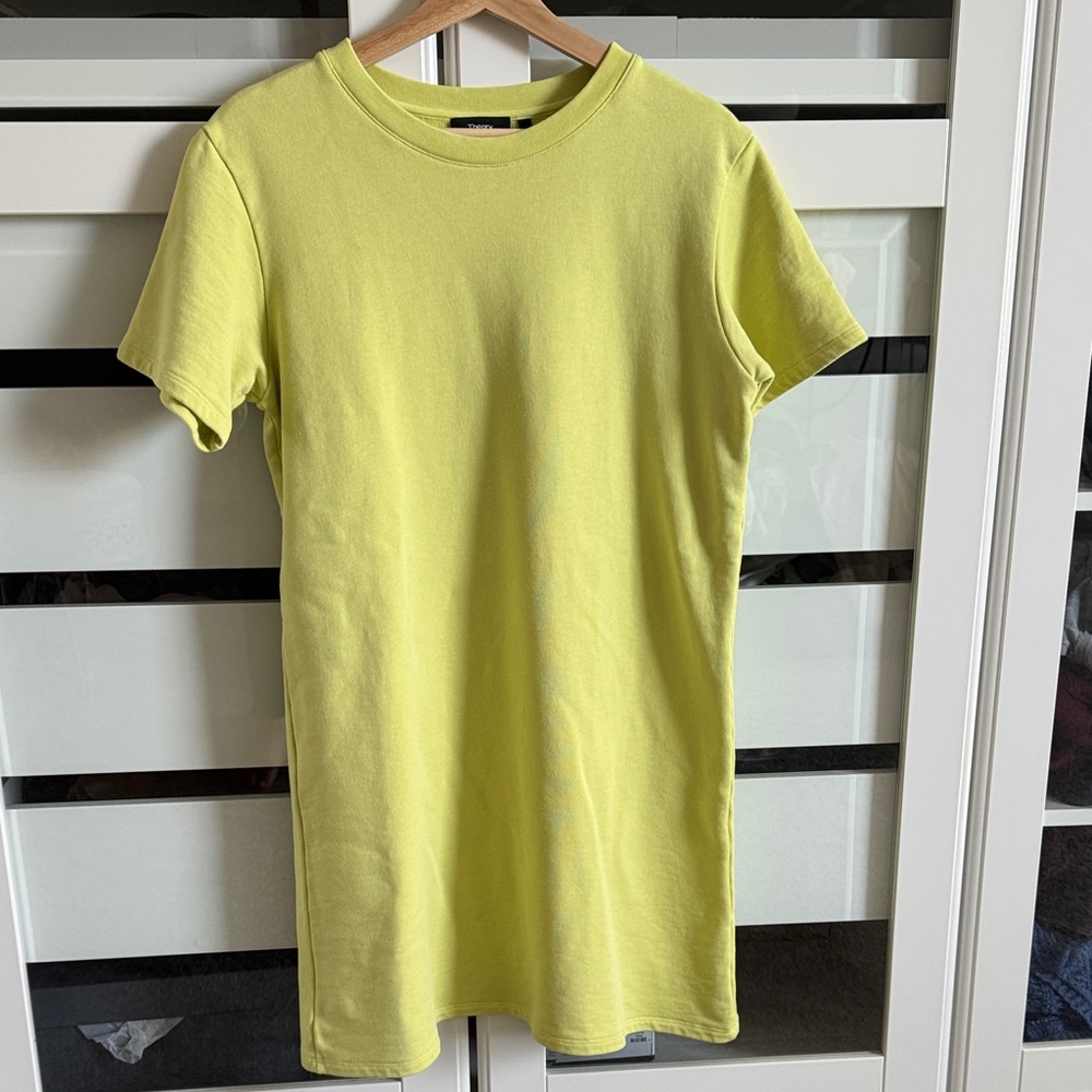Theory Relaxed Crewneck Sweatshirt Dress Size Large